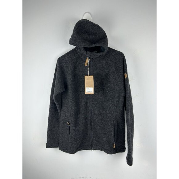 Fjallraven Jackets & Blazers - Fjallraven Women's S Kaitum Fleece  Charcoal Gray Hooded Jacket New $230